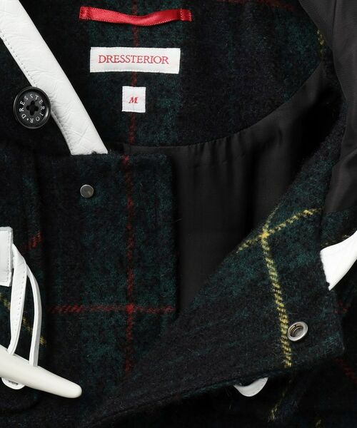 DRESSTERIOR / ドレステリア ダッフルコート | タータンチェック ダッフルジャケット | 詳細20