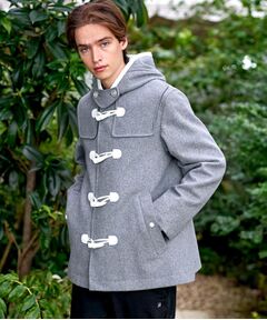 DRESSTERIOR / ドレステリア ダッフルコート | 【Safari12月号掲載】グレー メルトンダッフルジャケット