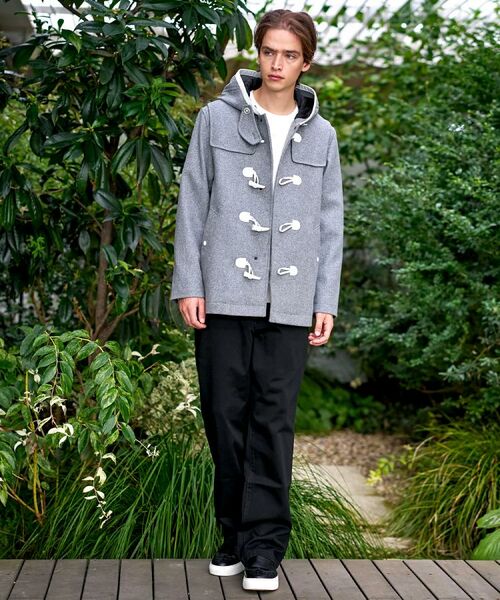 DRESSTERIOR / ドレステリア ダッフルコート | 【Safari12月号掲載】グレー メルトンダッフルジャケット | 詳細1