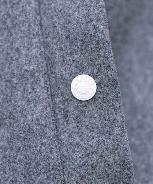 DRESSTERIOR / ドレステリア ダッフルコート | 【Safari12月号掲載】グレー メルトンダッフルジャケット | 詳細10