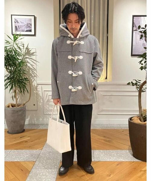 DRESSTERIOR / ドレステリア ダッフルコート | 【Safari12月号掲載】グレー メルトンダッフルジャケット | 詳細11