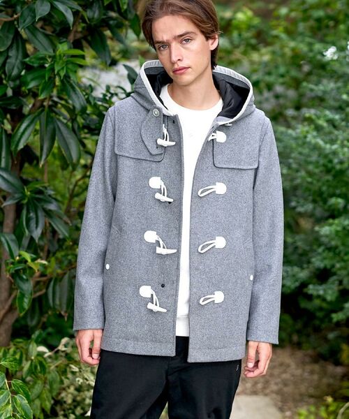 DRESSTERIOR / ドレステリア ダッフルコート | 【Safari12月号掲載】グレー メルトンダッフルジャケット | 詳細3