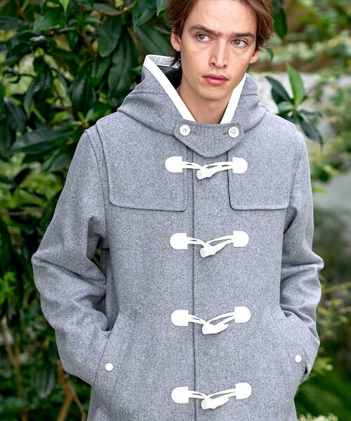 DRESSTERIOR / ドレステリア ダッフルコート | 【Safari12月号掲載】グレー メルトンダッフルジャケット | 詳細4