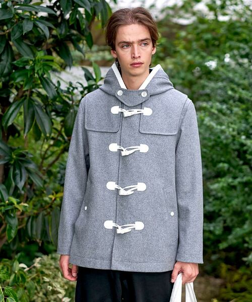DRESSTERIOR / ドレステリア ダッフルコート | 【Safari12月号掲載】グレー メルトンダッフルジャケット | 詳細5