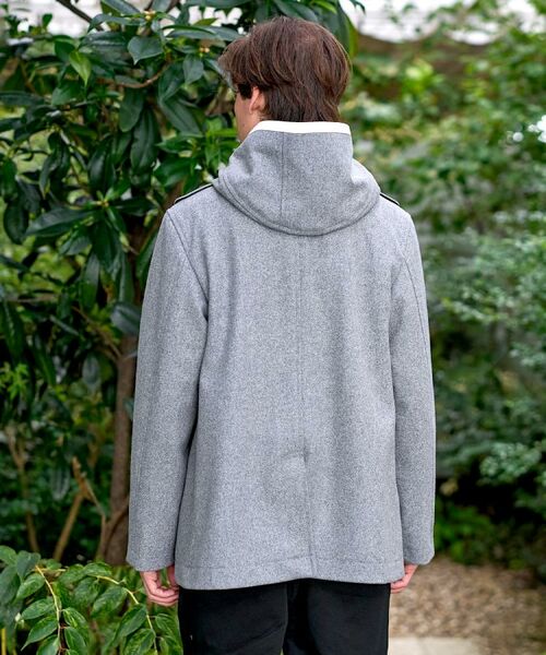 DRESSTERIOR / ドレステリア ダッフルコート | 【Safari12月号掲載】グレー メルトンダッフルジャケット | 詳細7