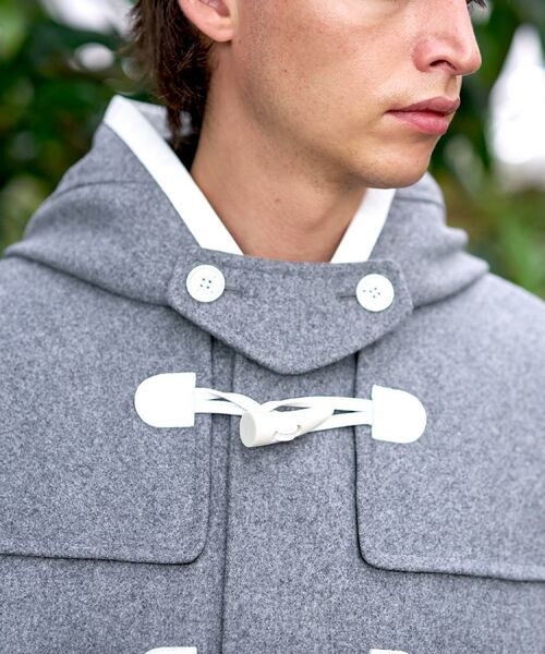 DRESSTERIOR / ドレステリア ダッフルコート | 【Safari12月号掲載】グレー メルトンダッフルジャケット | 詳細8