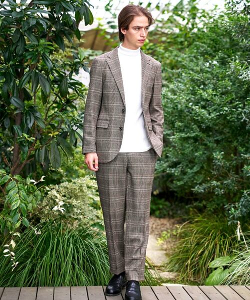 DRESSTERIOR / ドレステリア パンツ | 【セットアップ可】ヨーロピアン グレンチェックトラウザーズ | 詳細1