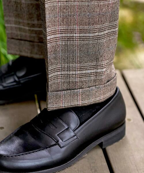 DRESSTERIOR / ドレステリア パンツ | 【セットアップ可】ヨーロピアン グレンチェックトラウザーズ | 詳細10