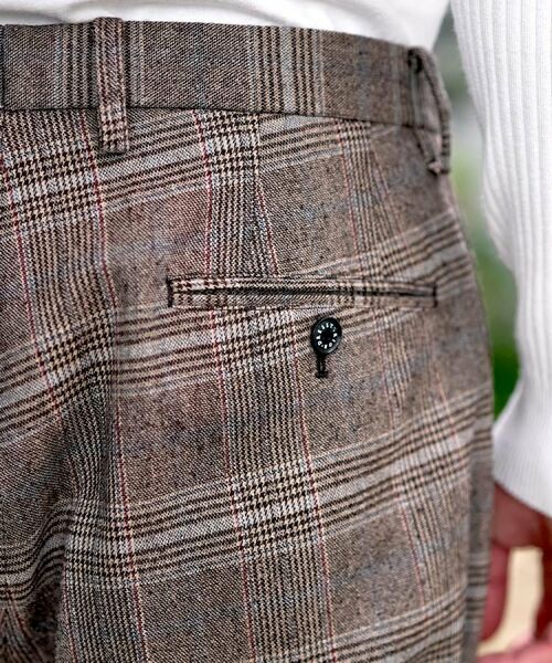 DRESSTERIOR / ドレステリア パンツ | 【セットアップ可】ヨーロピアン グレンチェックトラウザーズ | 詳細11
