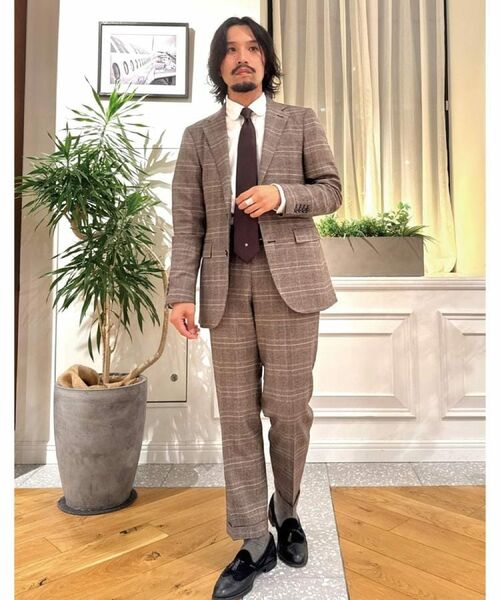 DRESSTERIOR / ドレステリア パンツ | 【セットアップ可】ヨーロピアン グレンチェックトラウザーズ | 詳細12