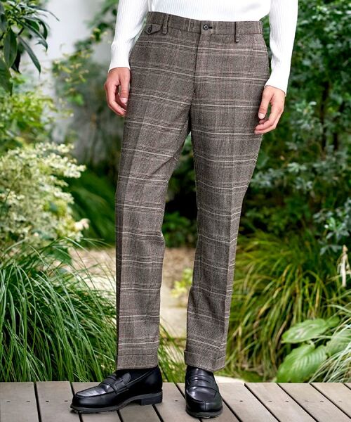 DRESSTERIOR / ドレステリア パンツ | 【セットアップ可】ヨーロピアン グレンチェックトラウザーズ | 詳細3