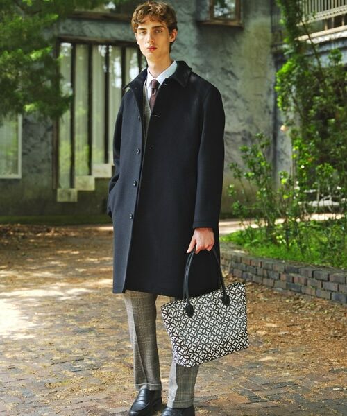 DRESSTERIOR / ドレステリア ステンカラーコート | メルトン ステンカラーコート | 詳細3