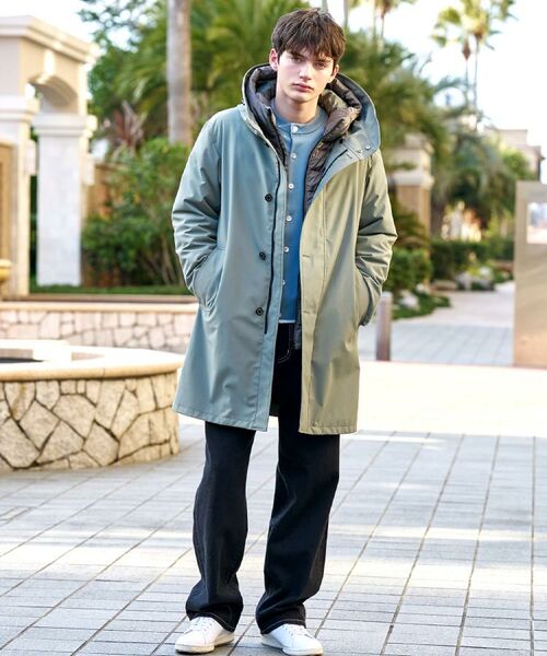 DRESSTERIOR / ドレステリア ダウンジャケット・ベスト | 【3WAY/撥水素材/インナー付/Safari12月号/Begin12月号掲載】3WAYダウンコート | 詳細24