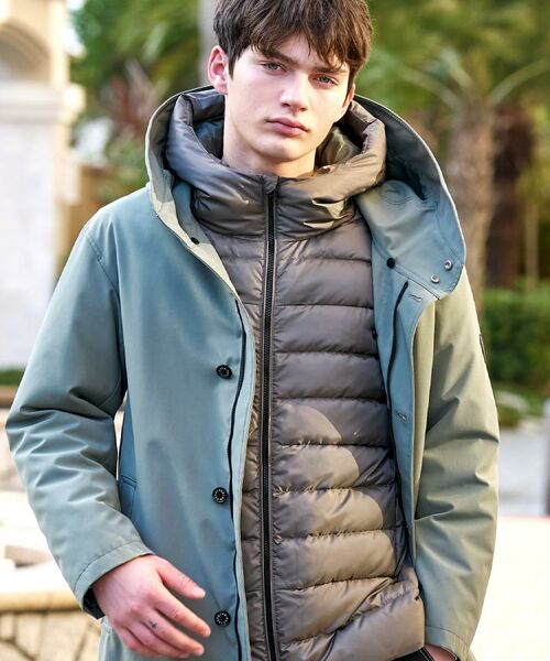 DRESSTERIOR / ドレステリア ダウンジャケット・ベスト | 【3WAY/撥水素材/インナー付/Safari12月号/Begin12月号掲載】3WAYダウンコート | 詳細26