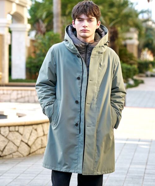 DRESSTERIOR / ドレステリア ダウンジャケット・ベスト | 【3WAY/撥水素材/インナー付/Safari12月号/Begin12月号掲載】3WAYダウンコート | 詳細27