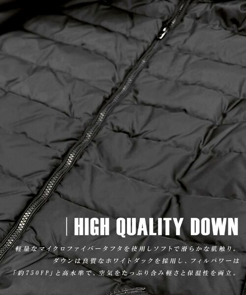 DRESSTERIOR / ドレステリア ダウンジャケット・ベスト | 【3WAY/撥水素材/インナー付/Safari12月号/Begin12月号掲載】3WAYダウンコート | 詳細3