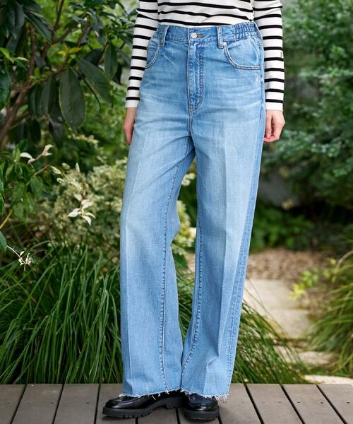 DRESSTERIOR / ドレステリア デニムパンツ | センタープレスストレートデニム | 詳細2