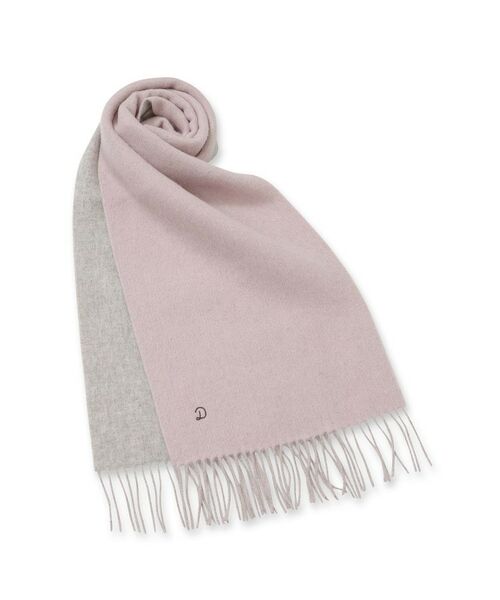 DRESSTERIOR / ドレステリア マフラー・ショール・スヌード・ストール | カシミヤ混リバーシブルバイカラーストール | 詳細1