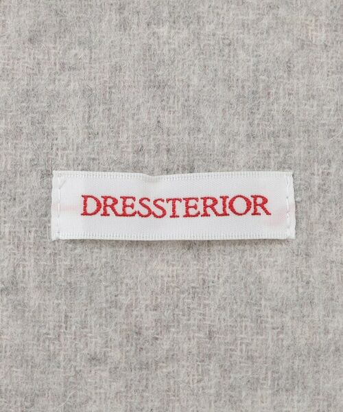 DRESSTERIOR / ドレステリア マフラー・ショール・スヌード・ストール | カシミヤ混リバーシブルバイカラーストール | 詳細3