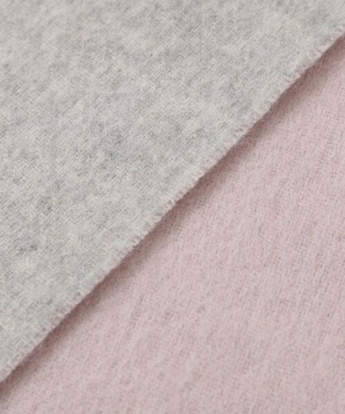 DRESSTERIOR / ドレステリア マフラー・ショール・スヌード・ストール | カシミヤ混リバーシブルバイカラーストール | 詳細4