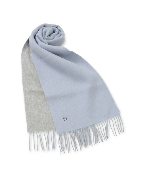 DRESSTERIOR/ドレステリア リバーシブルバイカラーストール サックスブルー(090) 00