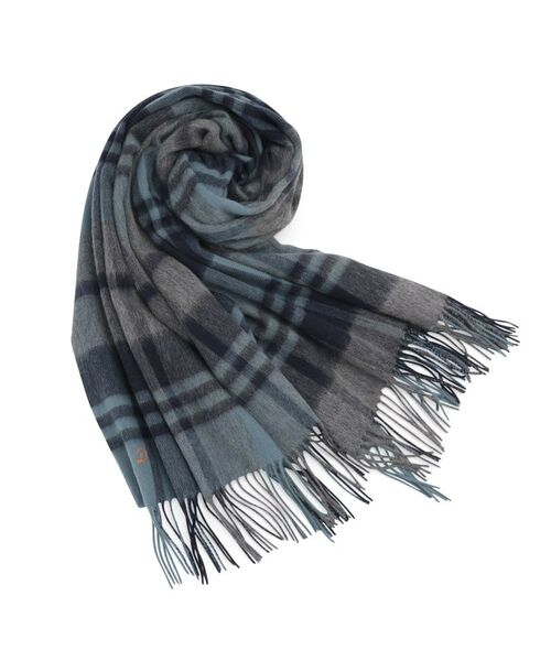 DRESSTERIOR / ドレステリア マフラー・ショール・スヌード・ストール | ウールブレンドタータンチェックストール | 詳細1