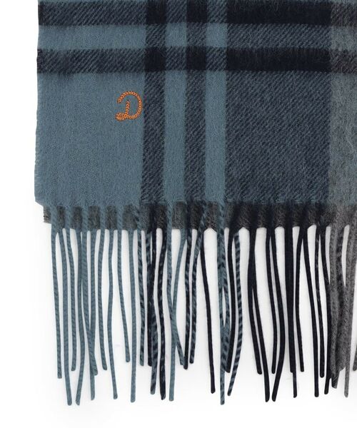 DRESSTERIOR / ドレステリア マフラー・ショール・スヌード・ストール | ウールブレンドタータンチェックストール | 詳細2