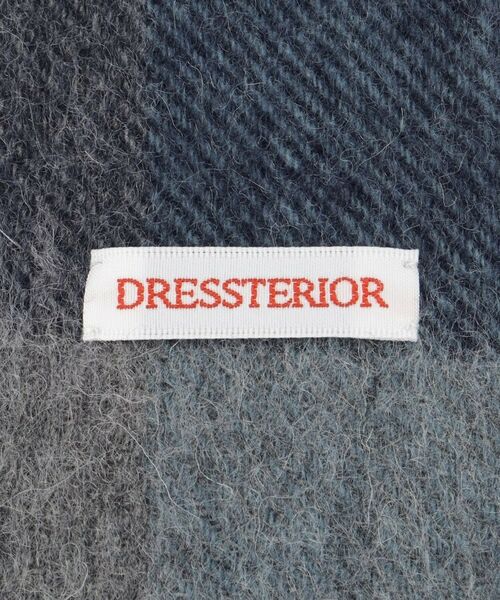 DRESSTERIOR / ドレステリア マフラー・ショール・スヌード・ストール | ウールブレンドタータンチェックストール | 詳細3