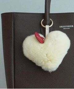 DRESSTERIOR / ドレステリア キーホルダー・ストラップ | ラビットファーハートチャーム