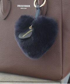 DRESSTERIOR / ドレステリア キーホルダー・ストラップ | ラビットファーハートチャーム