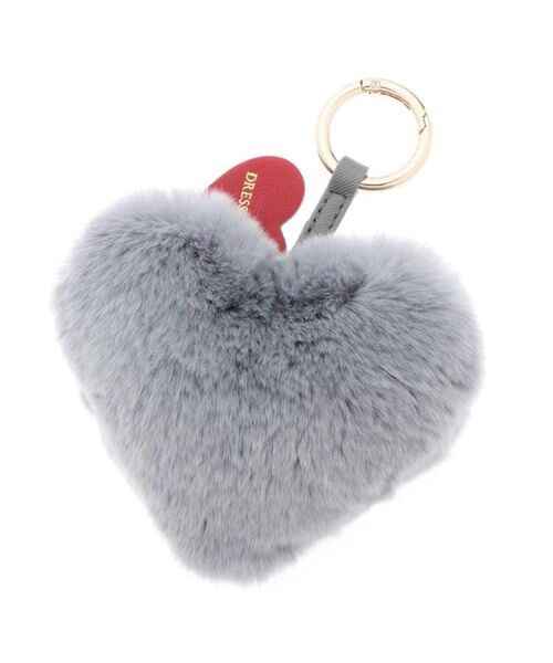 DRESSTERIOR / ドレステリア キーホルダー・ストラップ | ラビットファーハートチャーム | 詳細5