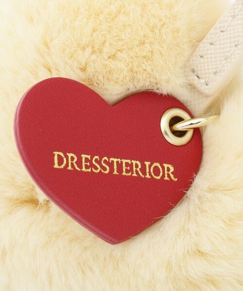 DRESSTERIOR / ドレステリア キーホルダー・ストラップ | ラビットファーハートチャーム | 詳細7