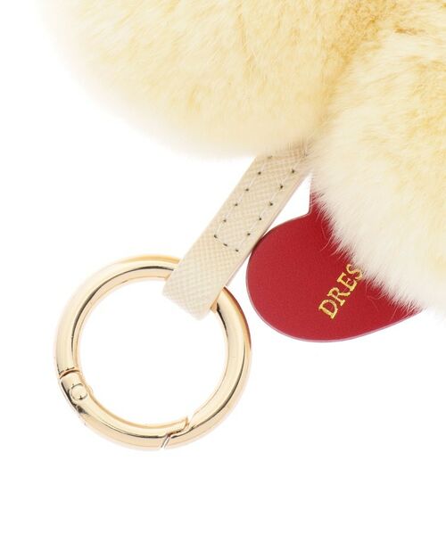 DRESSTERIOR / ドレステリア キーホルダー・ストラップ | ラビットファーハートチャーム | 詳細8