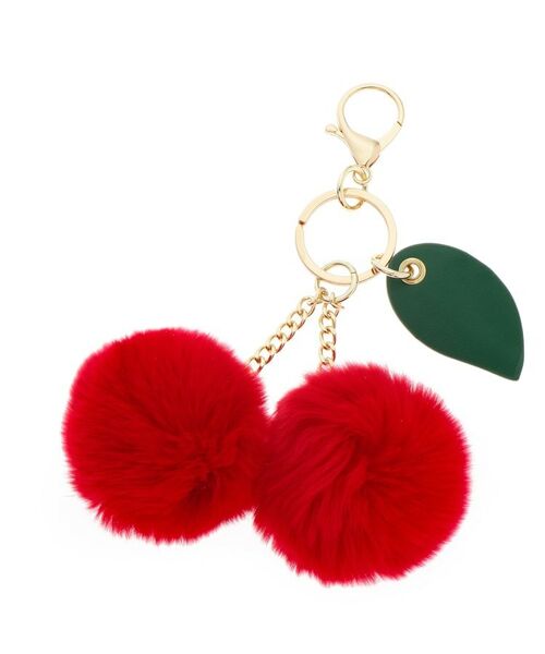 DRESSTERIOR / ドレステリア キーホルダー・ストラップ | ラビットファーチェリーチャーム | 詳細2