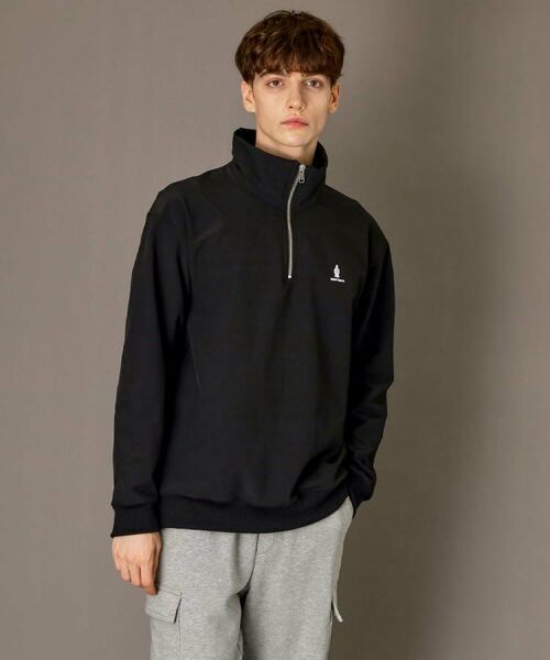 DRESSTERIOR / ドレステリア カットソー | ダブルクロス裏起毛 ハーフジッププルオーバー | 詳細11