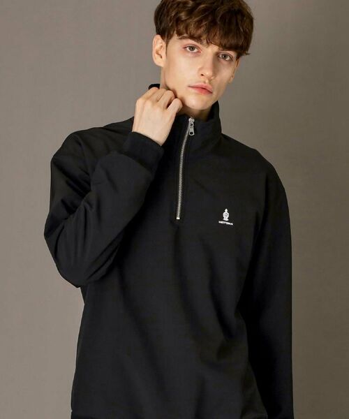 DRESSTERIOR / ドレステリア カットソー | ダブルクロス裏起毛 ハーフジッププルオーバー | 詳細12