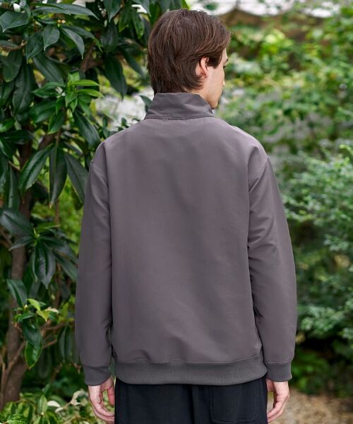 DRESSTERIOR / ドレステリア カットソー | ダブルクロス裏起毛 ハーフジッププルオーバー | 詳細5