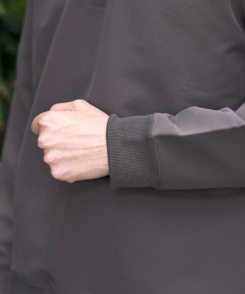 DRESSTERIOR / ドレステリア カットソー | ダブルクロス裏起毛 ハーフジッププルオーバー | 詳細8