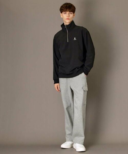 DRESSTERIOR / ドレステリア カットソー | ダブルクロス裏起毛 ハーフジッププルオーバー | 詳細9