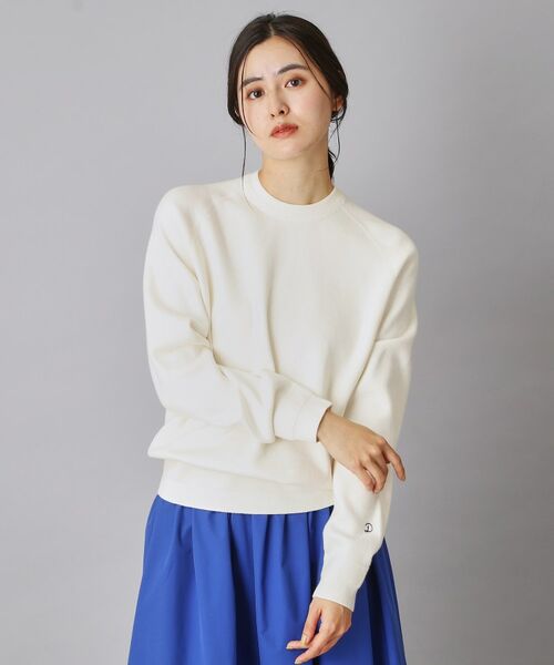 DRESSTERIOR / ドレステリア ニット・セーター | ウォッシャブルコットンカシミヤ（オフホワイト(003)）