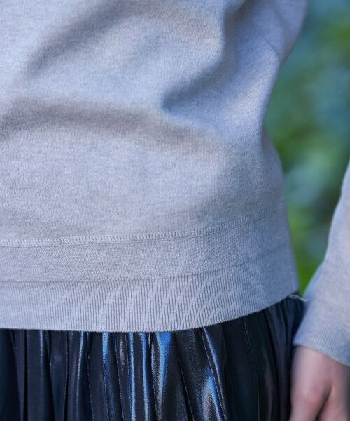 DRESSTERIOR / ドレステリア ニット・セーター | ウォッシャブルコットンカシミヤプルオーバーニット | 詳細18