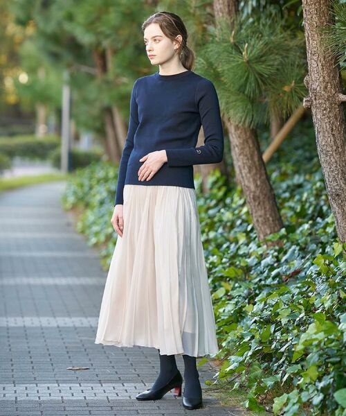 DRESSTERIOR / ドレステリア ニット・セーター | 【ウォッシャブル】コットンフルニードルニット | 詳細14