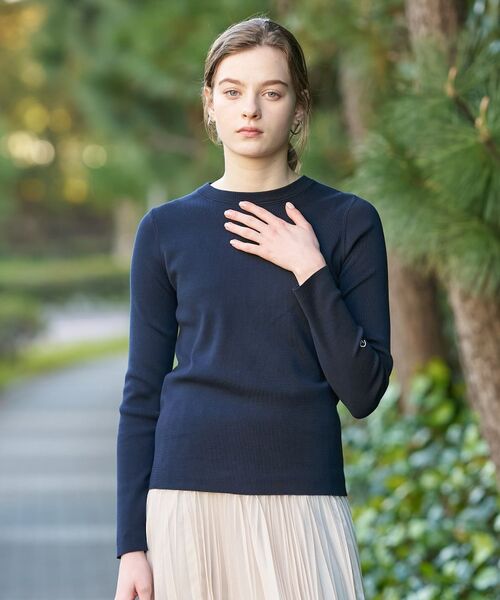 DRESSTERIOR / ドレステリア ニット・セーター | コットンフルニードルニット | 詳細4