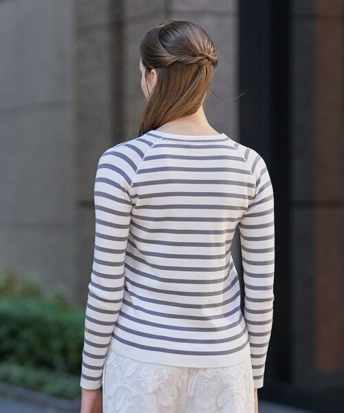 DRESSTERIOR / ドレステリア ニット・セーター | コットンフルニードルボーダー | 詳細11