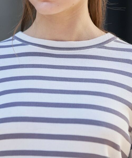 DRESSTERIOR / ドレステリア ニット・セーター | コットンフルニードルボーダー | 詳細13