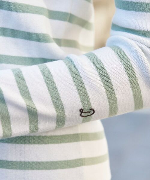DRESSTERIOR / ドレステリア ニット・セーター | 【ウォッシャブル】コットンフルニードルボーダーニット | 詳細19