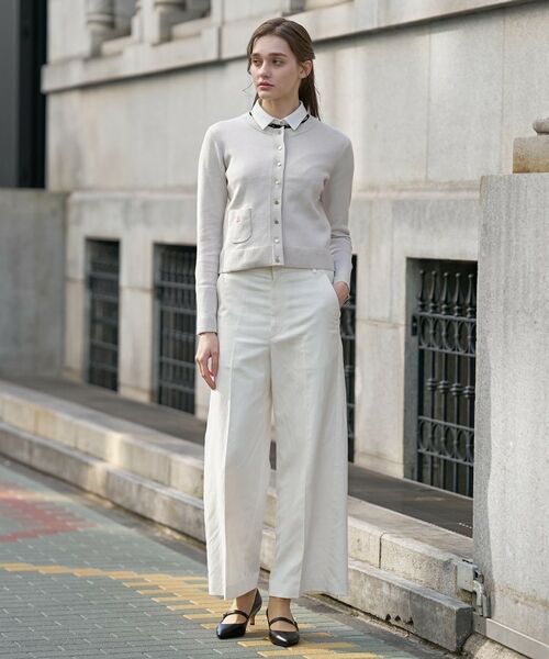 DRESSTERIOR / ドレステリア カーディガン・ボレロ | ウォッシャブルコットンカシミヤカーディガン | 詳細10