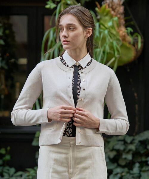 DRESSTERIOR / ドレステリア カーディガン・ボレロ | ウォッシャブルコットンカシミヤカーディガン | 詳細13