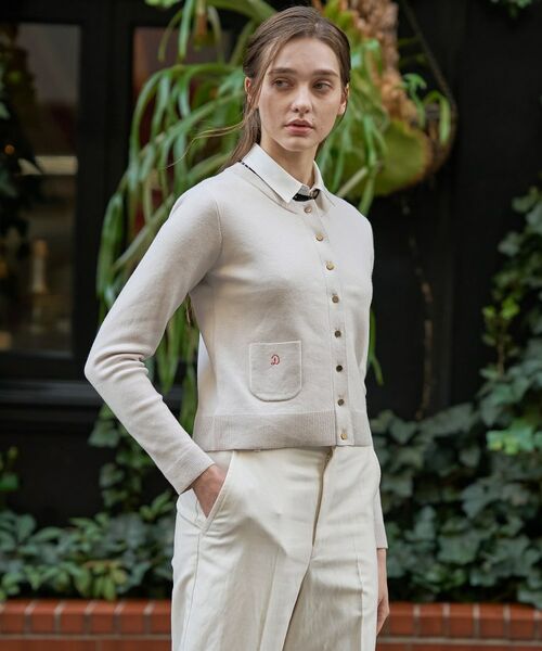 DRESSTERIOR / ドレステリア カーディガン・ボレロ | ウォッシャブルコットンカシミヤカーディガン | 詳細15