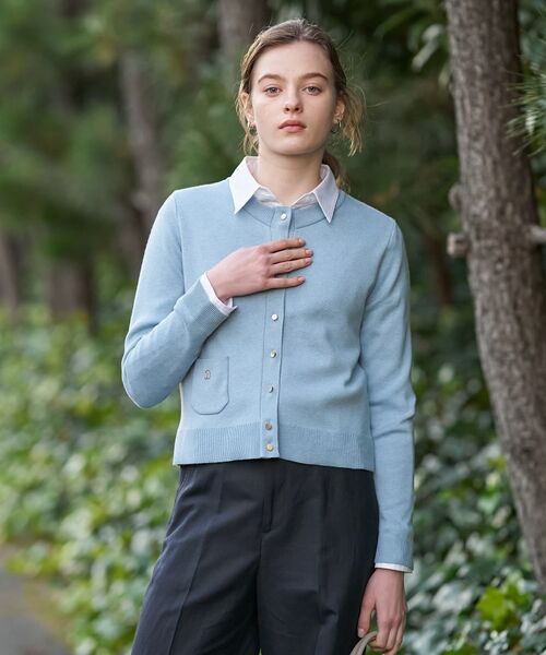 DRESSTERIOR / ドレステリア カーディガン・ボレロ | ウォッシャブルコットンカシミヤカーディガン | 詳細2